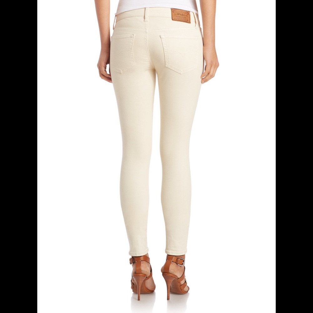 💙RALPH LAUREN LRL CREAM COLOR PANTS SIZE 4💙
